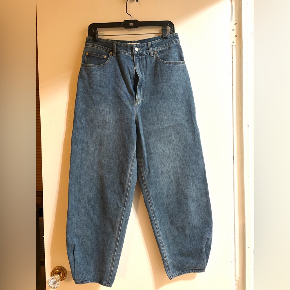Tibi high rise tapered leg sz 29